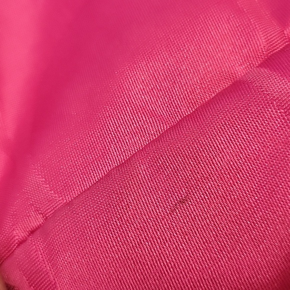 Coach Pink Signature Tote Bag with Leather Straps - Picture 5 of 13